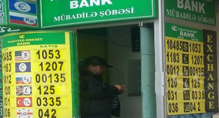 Banklar valyutadəyişmə xidmətini dayandırdı