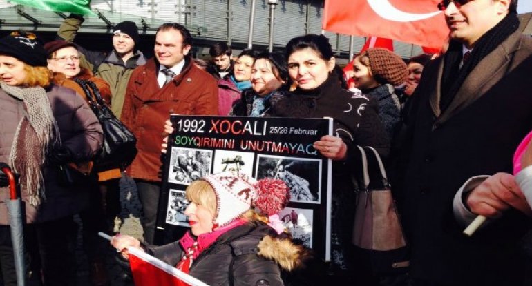 Almaniyada möhtəşəm Xocalı yürüşü