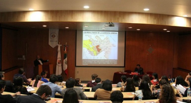 Xocalı faciəsi Meksikanın Anahuac Universitetində anıldı