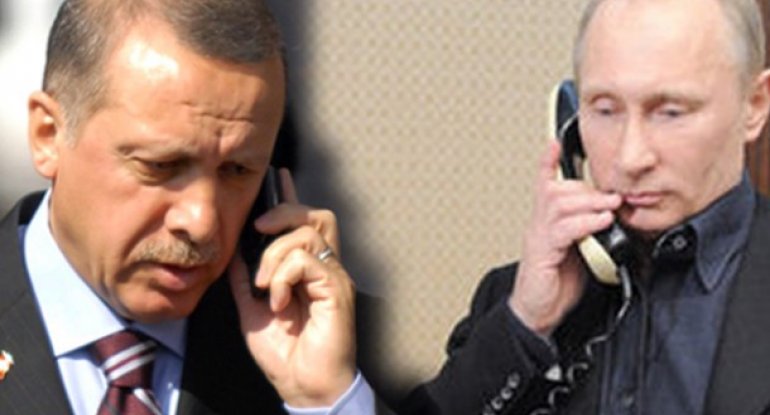 Ərdoğanla Putin arasında təcilli telefon danışığı