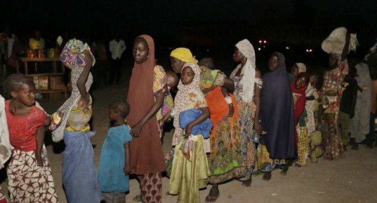 Nigeriyada qadın və uşaqlar xilas edildi
