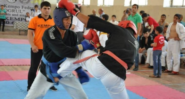 Ağcabədidə kempo üzrə turnir keçirildi