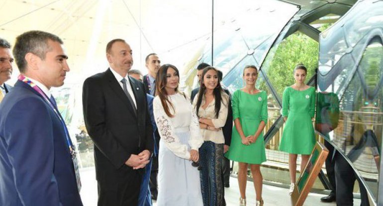 İlham Əliyev və xanımı “Milan Expo 2015” sərgisində