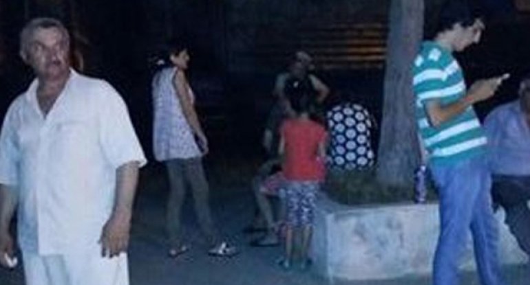 Bakıda sərnişin qatarında həyəcan