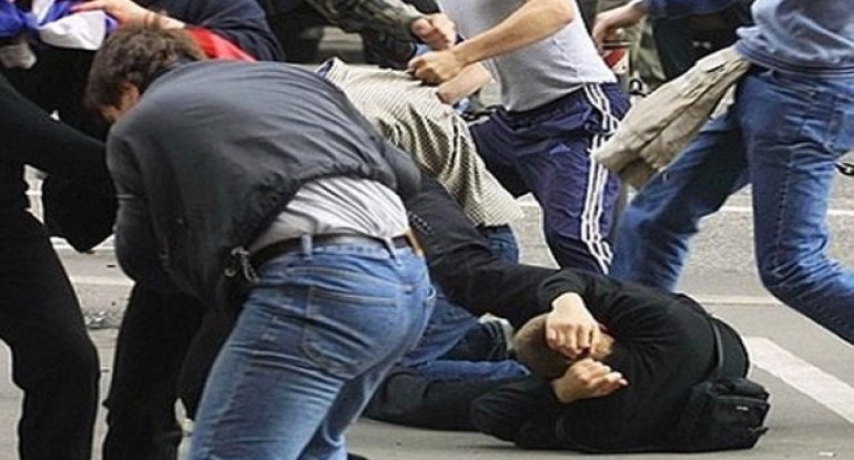 Kiyevdə azərbaycanlılara hücum olub