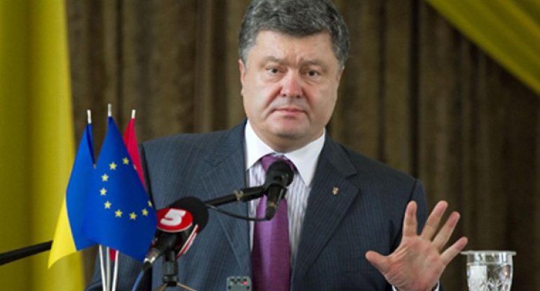 Poroşenko: “Putin Krımdan başqa daha 8 regionu işğal etməyi planlaşdırmışdı...”