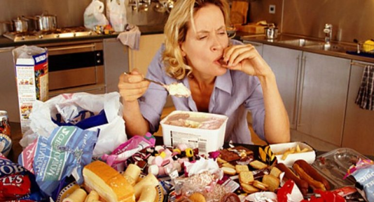 Stress insanı kalorili qidalara meyilləndirir
