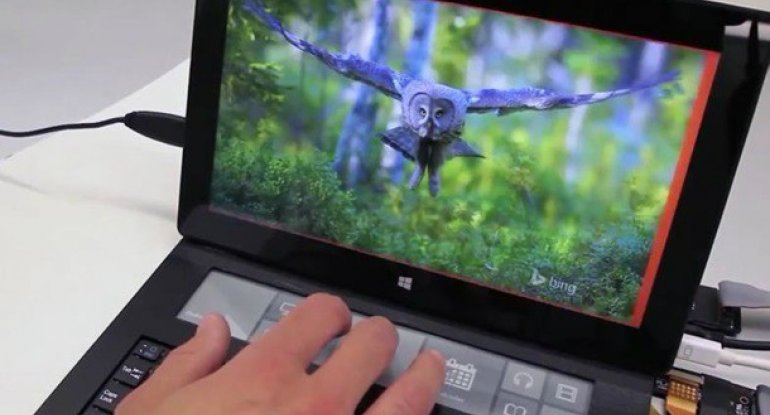 “Microsoft” E-Ink texnologiyalı klaviaturanı nümayiş etdirdi