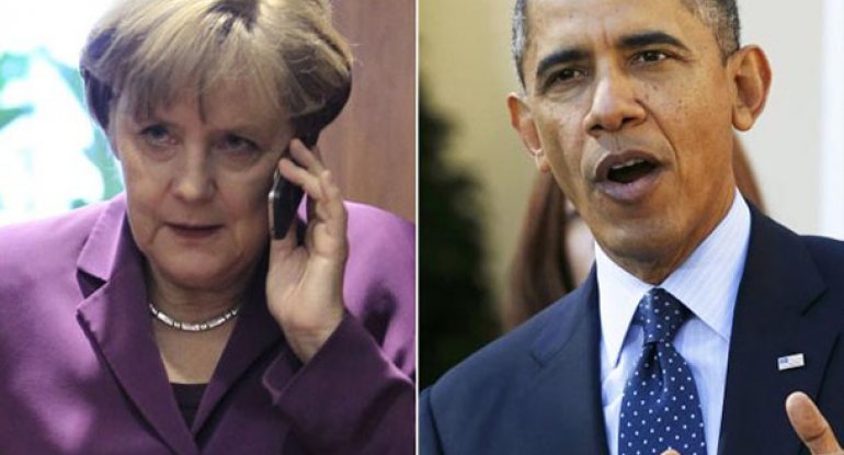 Merkel və Obama qaçqınları müzakirə etdi