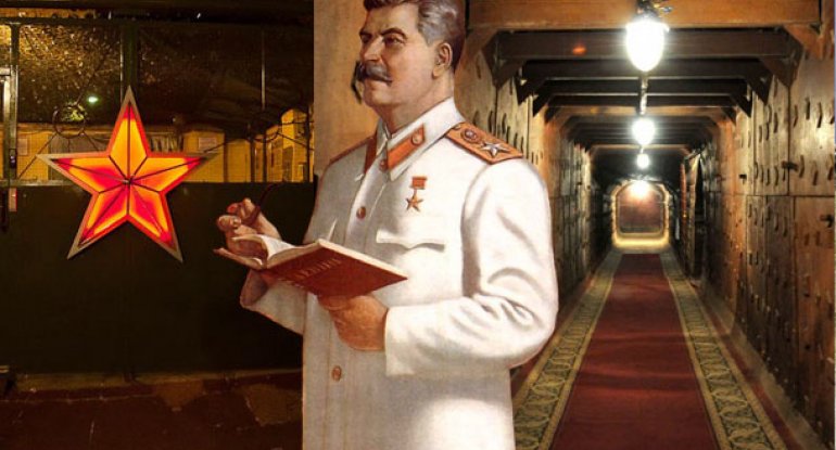 Stalinin sığınacağı bura olub