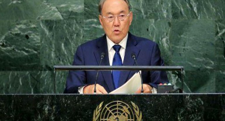 Nazarbayev BMT qərargahının köçürülməsini təklif etdi