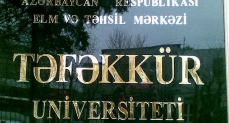 Özəl Universitetin filial rektoru saxlanıldı