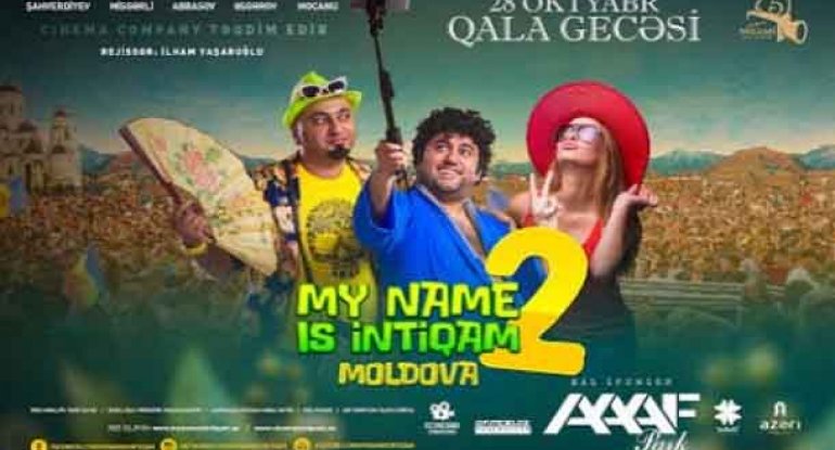 Nizami Kino Mərkəzində “My name is İntiqam 2 -Moldova” filminin Qala gecəsi baş tutdu.