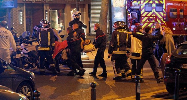 Parisdə terror qurbanlarının sayı artdı