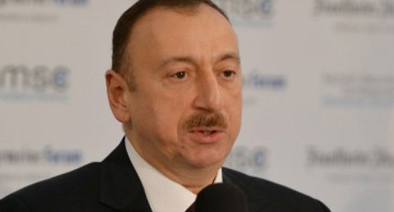İlham Əliyev mükafata layiq görüldü