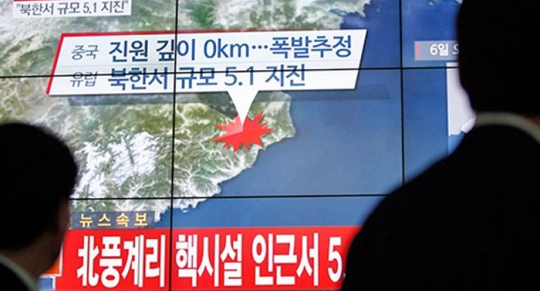 Şimali Koreya hidrogen bombasını sınaqdan keçirdi