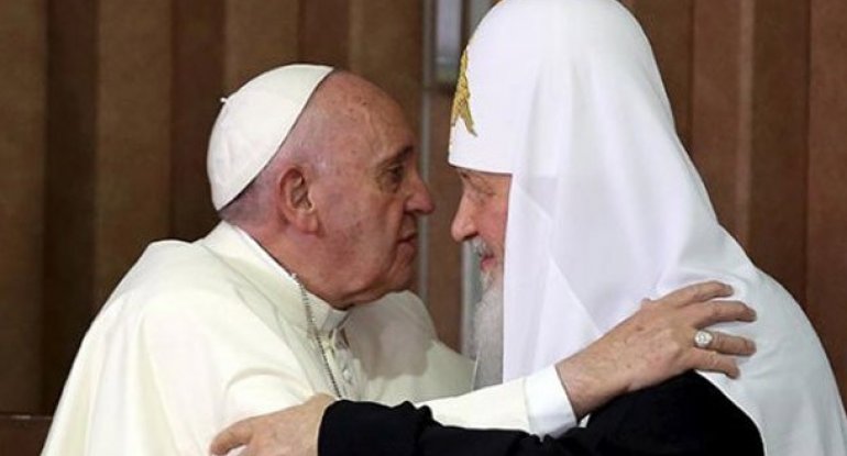 Papa Patriarxla görüşdü