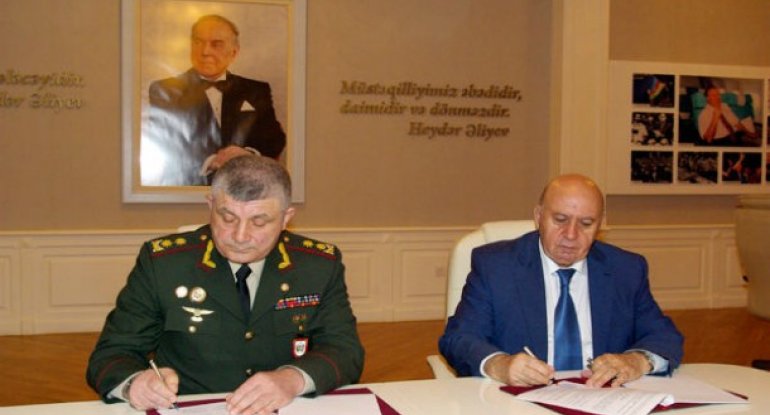 Hərbi Akademiya və Texniki Universitet arasında memorandum imzalandı
