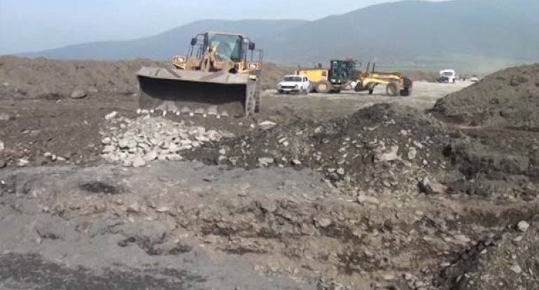 Qorağan-Qax-Zaqatala avtomobil yolunun yenidənqurulmasına start verildi