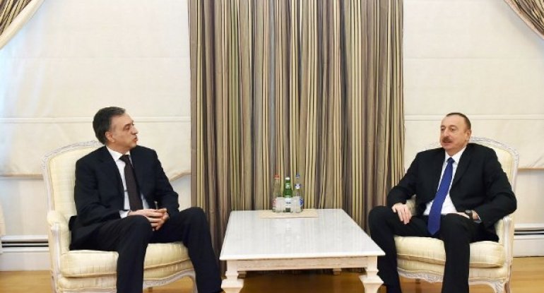 İlham Əliyev Monteneqro prezidenti ilə görüşüb