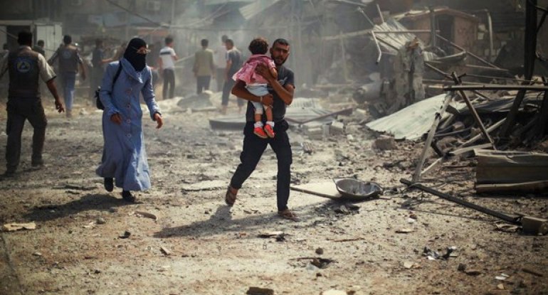 Suriyadakı rus bombardmanlarında nə qədər dinc sakin ölüb?