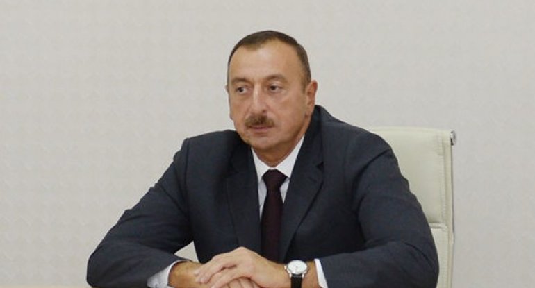 İlham Əliyev Belarus Parlamentinin sədrini qəbul etdi