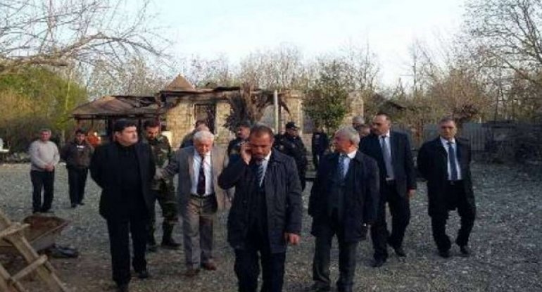 Ermənilər azərbaycanlı deputatın evini dağıtdılar