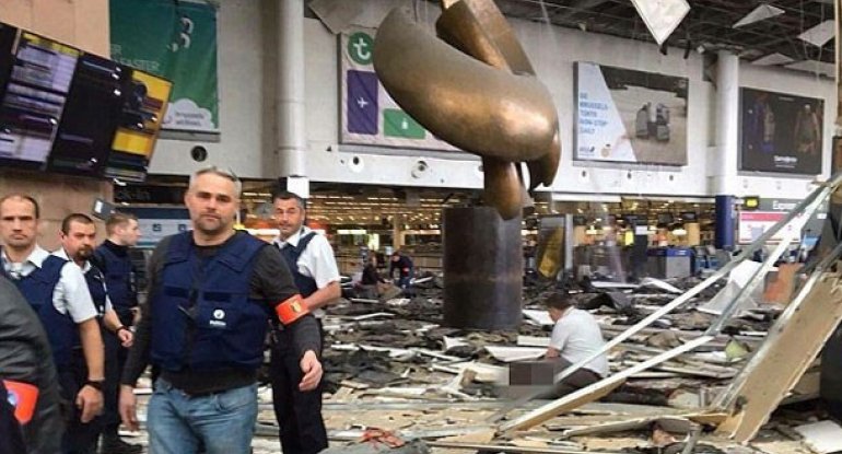 Brüssel aeroportu terror aktlarından sonra yenidən işləməyə başlayıb