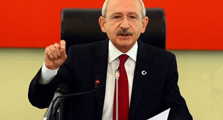 Kılıçdaroğlu Davudoğluna dəstək verməsinin səbəbini açıqladı