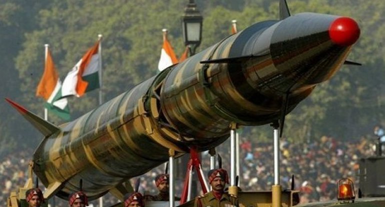 Hindistan öz istehsalı olan ballistik raketi sınaqdan çıxarıb