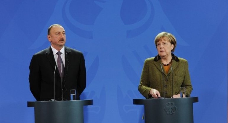 Merkel İlham Əliyev ilə Dağlıq Qarabağ münaqişəsini müzakirə edəcək