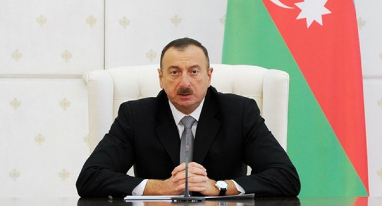 Azərbaycan prezidenti Almaniya vitse-kansleri ilə görüşüb