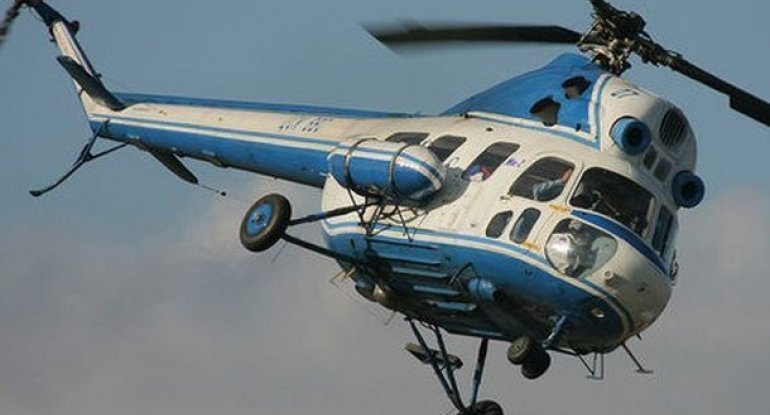 Rusiyada helikopter qəzası