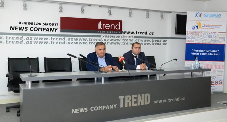 “Peşəkar jurnalist” Virtual Təlim Mərkəzi TRT, “Trend” və “Anadolu”da görüş keçirdi