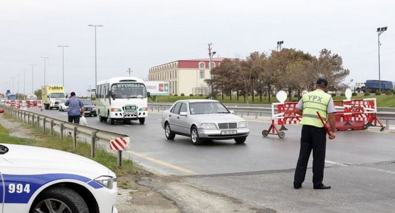 Yol polisi çimərliyə gedən yollarda reydlərə başlayıb