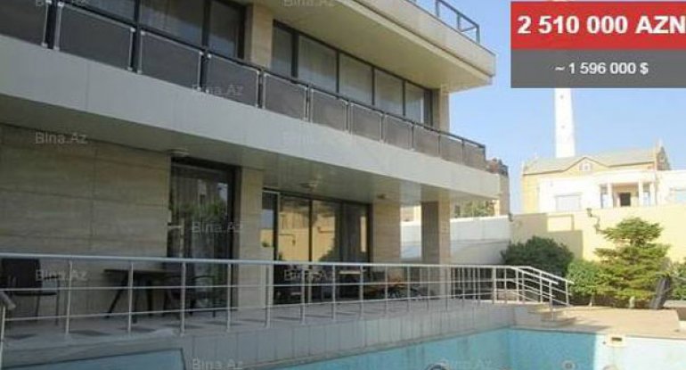 Azərbaycanın bu məşhur evi 2.5 milyona satılır