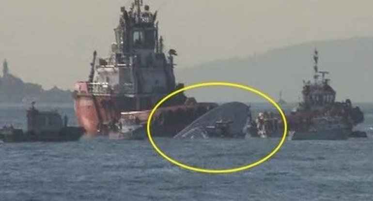 Türkiyədə iki gəmi toqquşdu