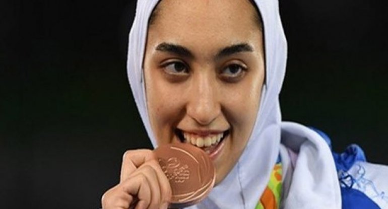 İranda ilk dəfə qadın idmançı olimpiya medalı qazanıb