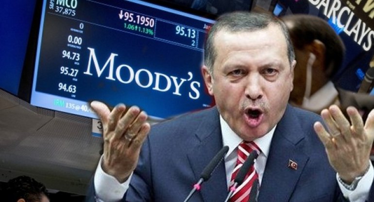 Moody's Türkiyənin kredit notunu aşağı saldı