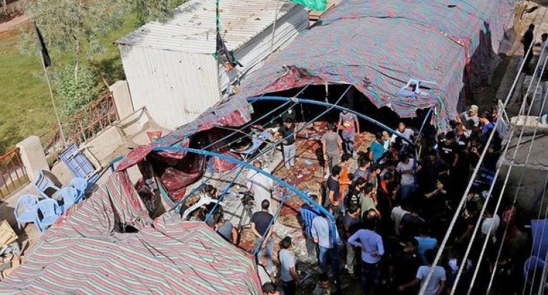 Bağdadda terror 55 nəfərin həyatına son qoyub