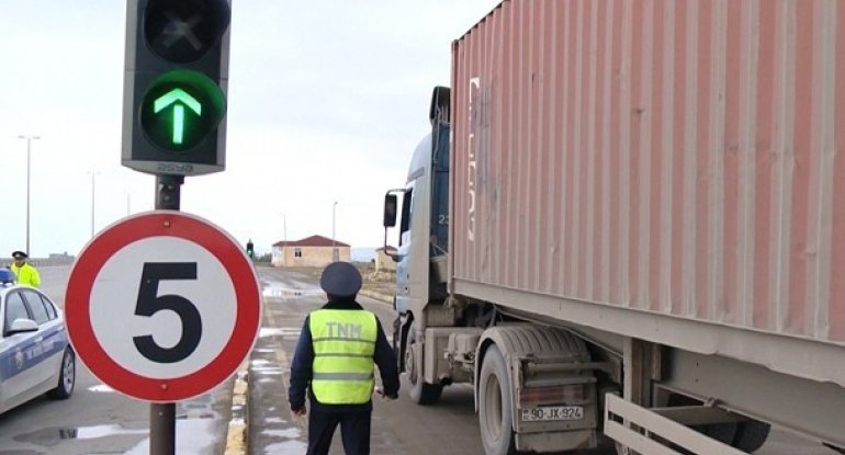 Son 10 gündə 200-ə yaxın yük maşını sürücüsü cərimələnib