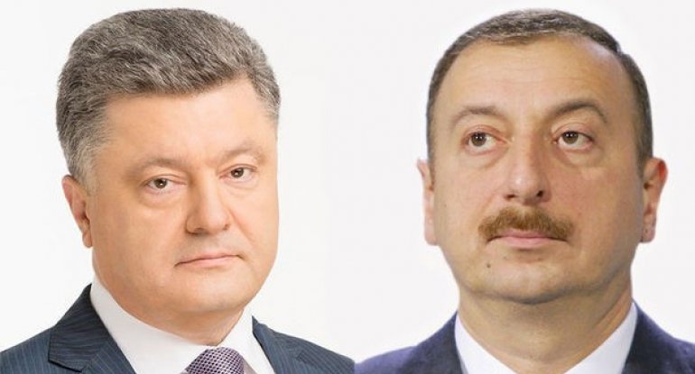 Ukrayna və Azərbaycan Prezidentləri arasında telefon danışığı olub