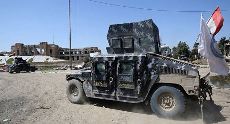 İŞİD İraq ordusunun vertolyotunu vurdu