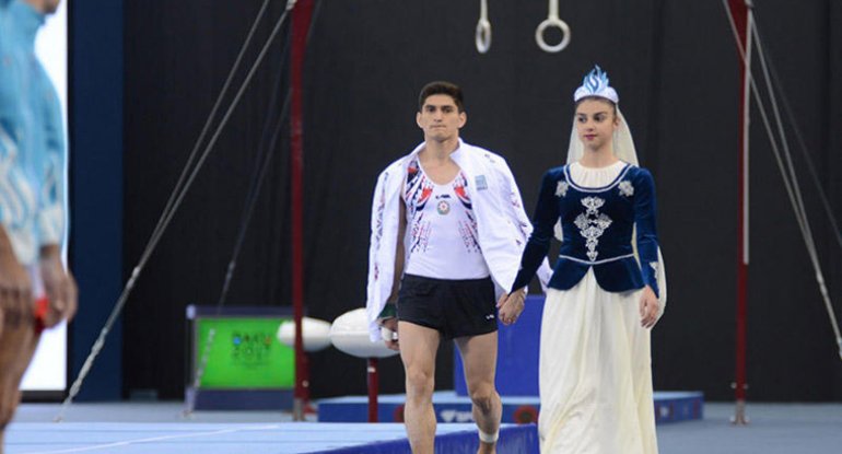 Bakı 2017: Azərbaycan gimnastı qızıl medal qazandı
