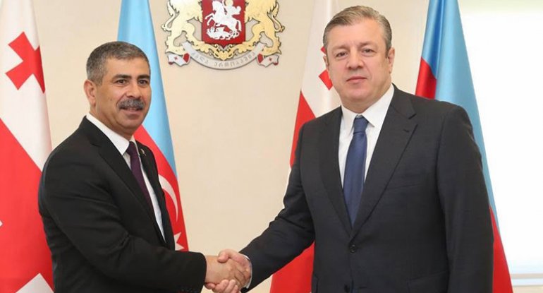 Zakir Həsənov Gürcüstanın baş naziri ilə görüşdü