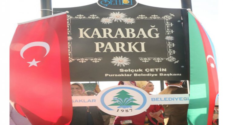Ankarada Qarabağ Parkının açılışı oldu