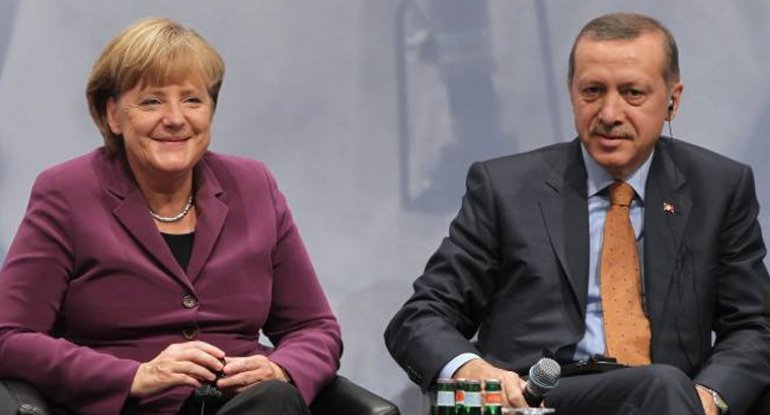Merkel və Ərdoğan 