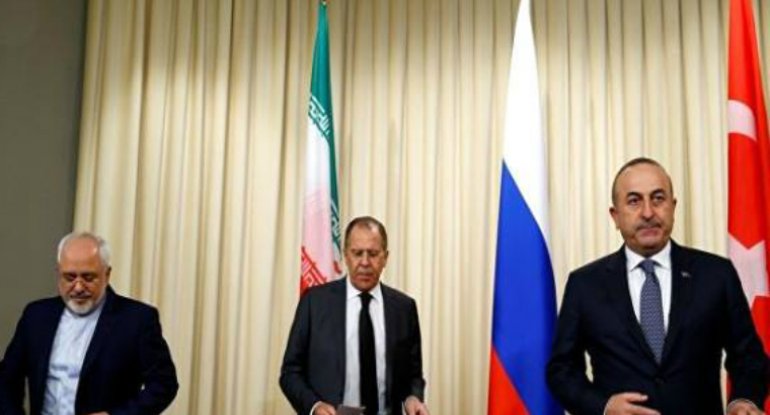 Rusiya, Türkiyə və İran Tehranda Suriyanı müzakirə edəcək
