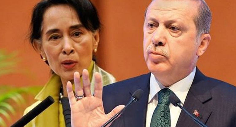 Ərdoğan Myanma prezidentinə xəbərdarlıq etdi