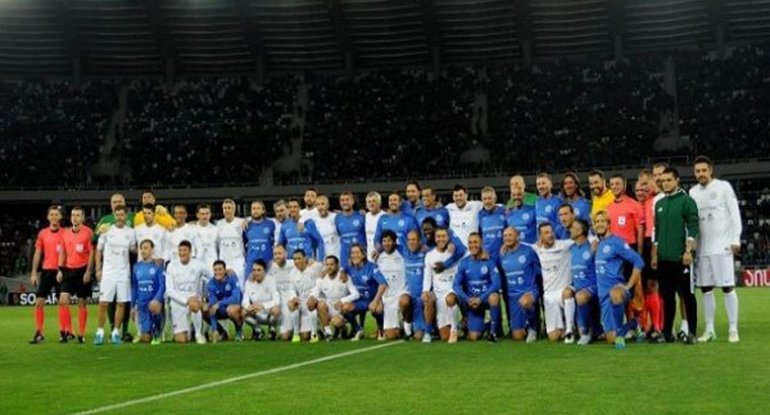 Dünya futbolunun ulduzları Tiflisə toplaşdı